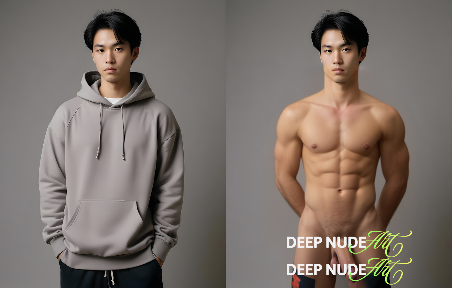 naked men AI art